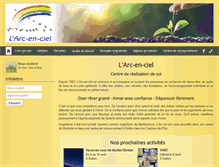 Tablet Screenshot of larcenciel.org